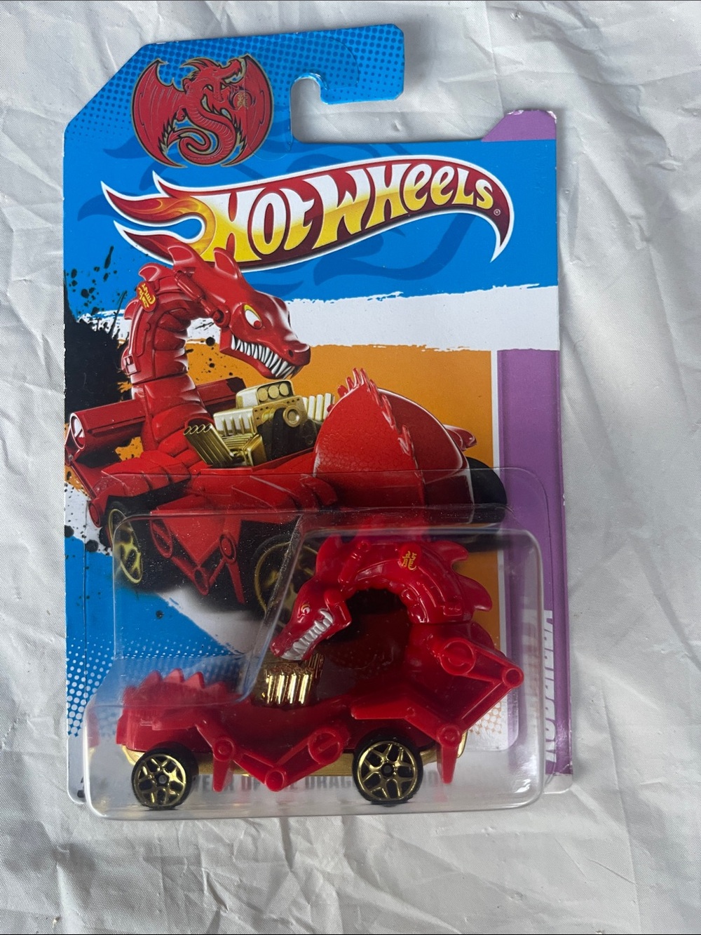 Hot Wheels Red Dragon Racer - Red - Picture 1 of 6